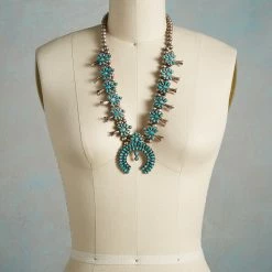 1930S Zuni Squash Blossom Necklace -Sundance Sales 2024 03433fb6 e1f9 4c4e 9821 ecf8d32cb1c3
