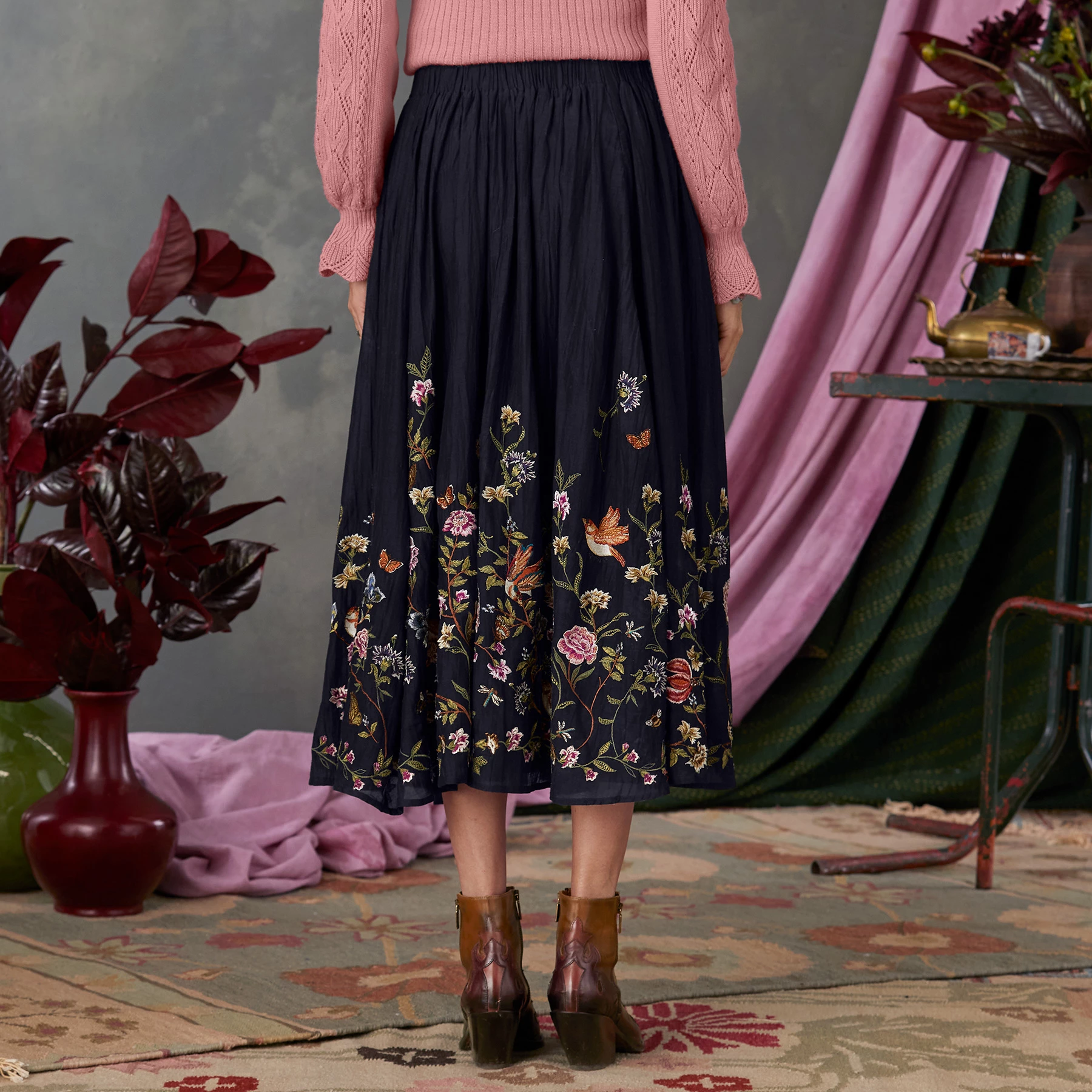 Romantic Roses Skirt 4 Romantic Roses Skirt - Image 2