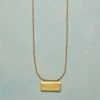 Gold Plate Astrological Pendant Necklace
