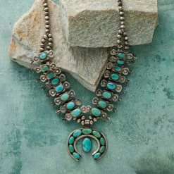 Blue Gem Squash Blossom Necklace -Sundance Sales 2024 201eeb54 767f 43fb 85a2 de96f0ceb555