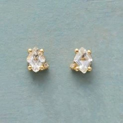 Sparkling Blue Topaz Earrings