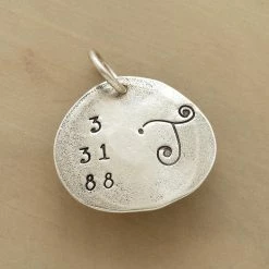 Sterling Silver Date And Initial Charm -Sundance Sales 2024 4bafe402 144e 42ee a095 5111443d2637