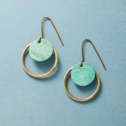 Brass Patina Earrings