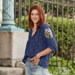 Water Garden Top, Petite