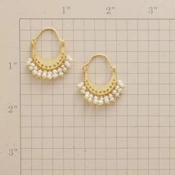 Pearl Collar Earrings
