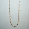 14kt Yellow Chain Of Hearts Necklace