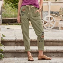 Natalia Embroidered Pants - Petites -Sundance Sales 2024 6ea4b038 25f3 414d 861a 439e98f89f0e