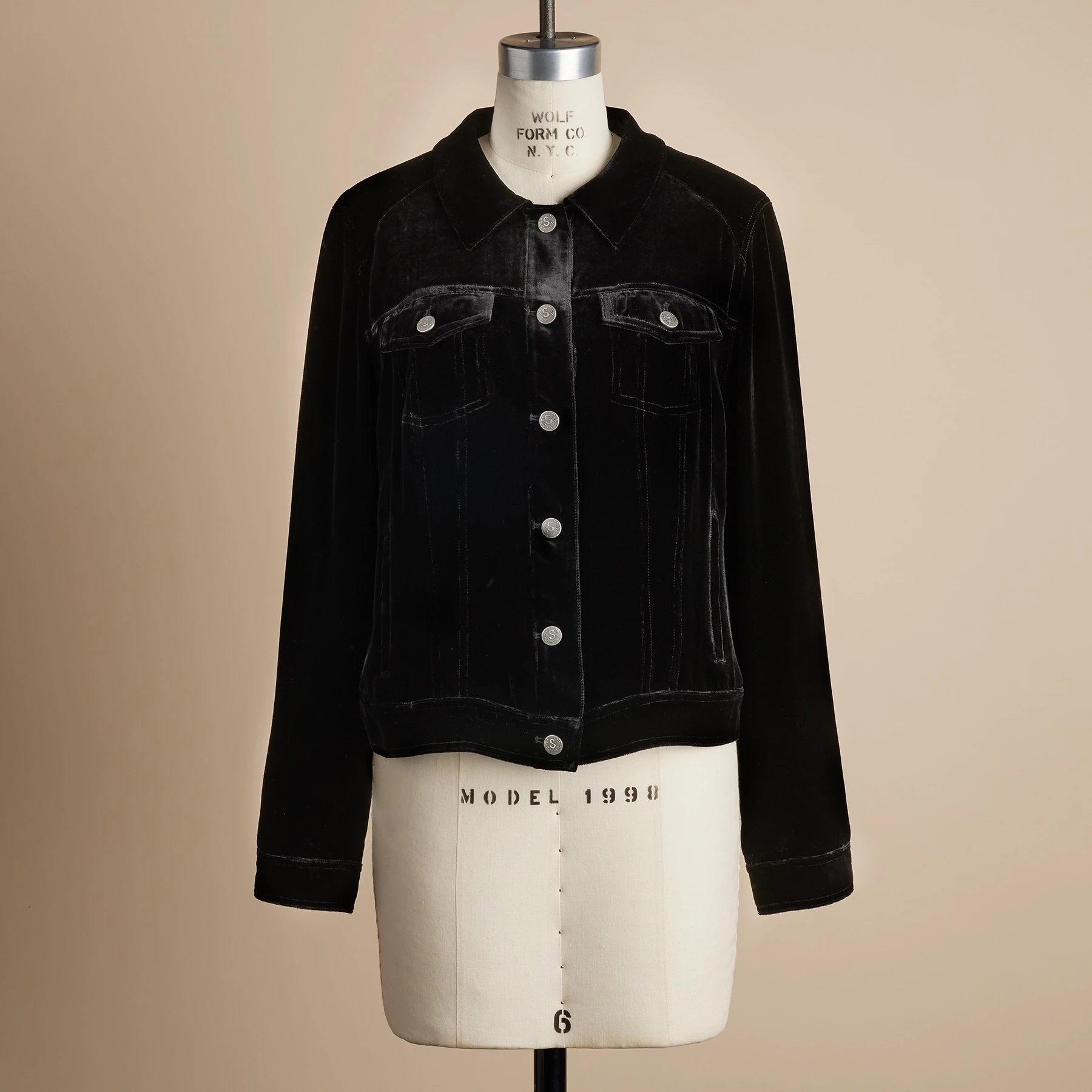 Wren Velvet Jacket, Petite 5 Wren Velvet Jacket, Petite - Image 3