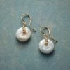 Buttoned Up Pearl Earrings