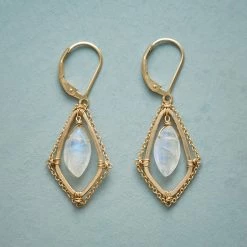 Through The Moonstone Earrings