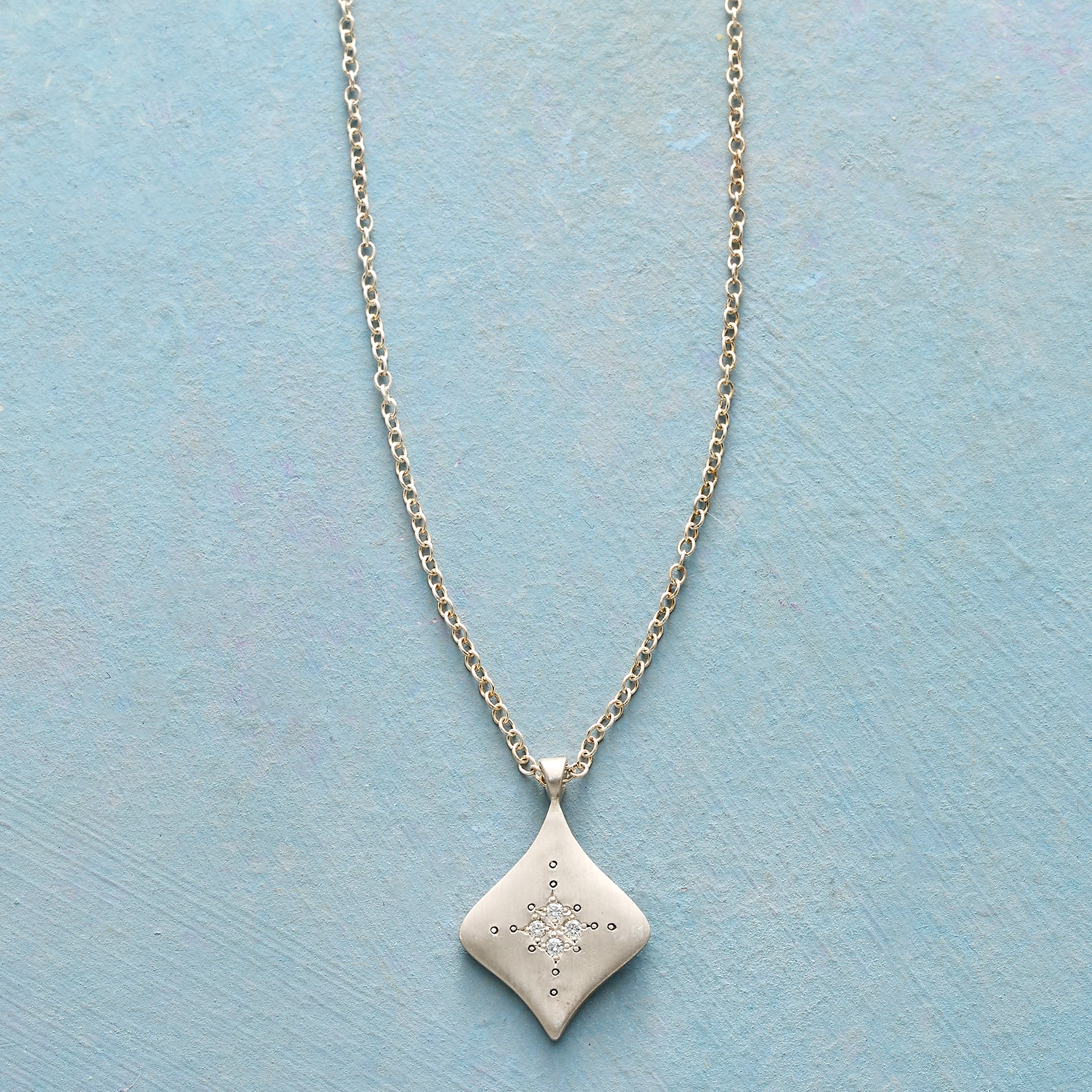 Satin And Diamond Necklace 3 Satin And Diamond Necklace