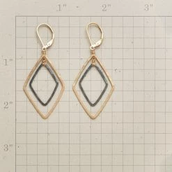 Two Of Diamonds Earrings