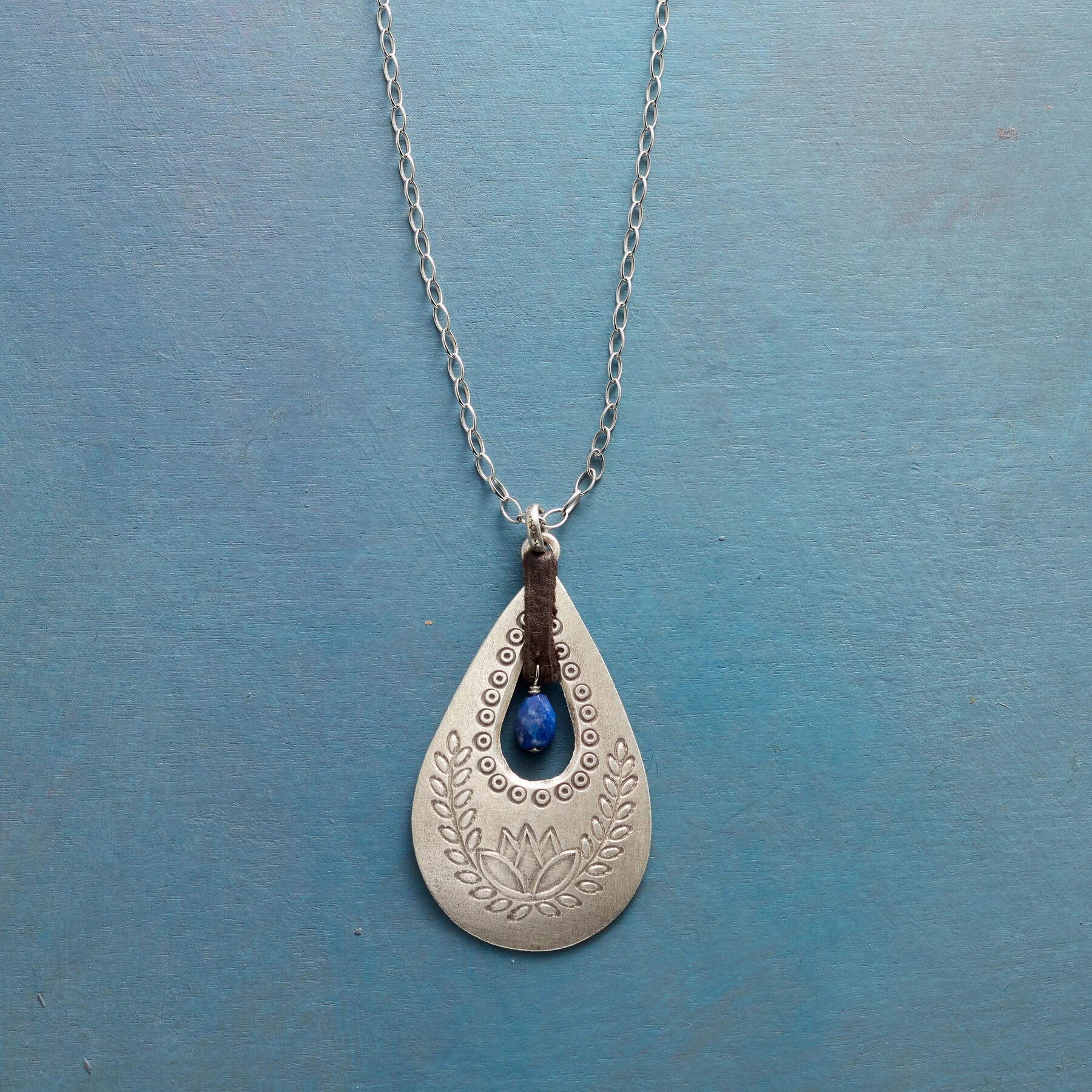 Blue Lotus Necklace 6 Blue Lotus Necklace - Image 4