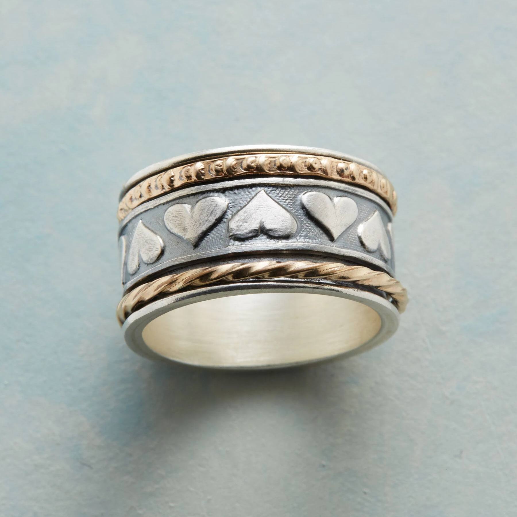 Heart In A Spin Ring 3 Heart In A Spin Ring