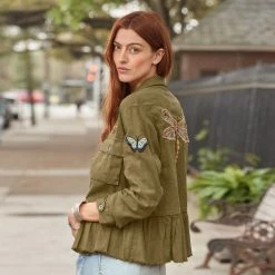 Butterfly Legends Jacket, Petite