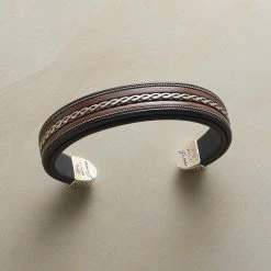 Sterling Braid Cuff