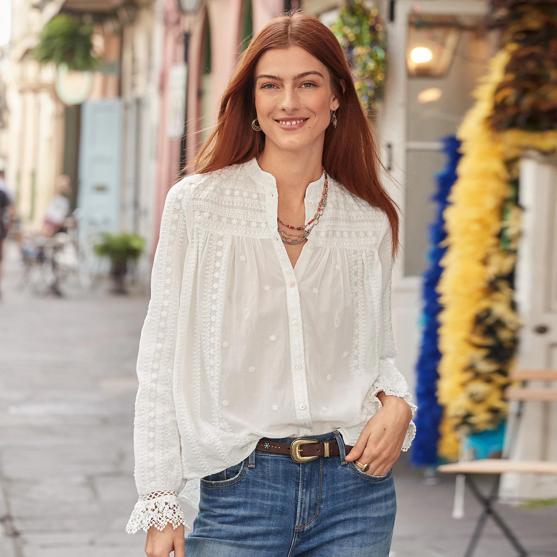 Corinne Romance Top, Petite 3 Corinne Romance Top, Petite