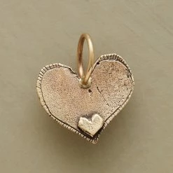 Gold Always Heart Charm