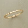 Slender 14kt Gold Band