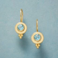 Burst Of Blue Earrings