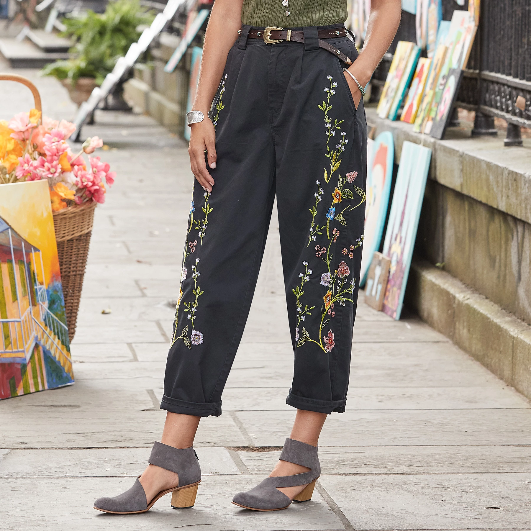 Le Jardin Pants, Petite 3 Le Jardin Pants, Petite