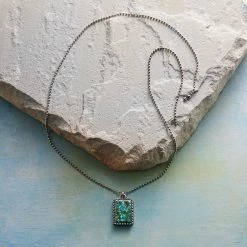 Kingman Turquoise Dogtag Necklace -Sundance Sales 2024 f914f2a3 0c8f 4d52 96c9 613cf049f570