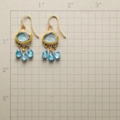 Minuet In Blue Earrings