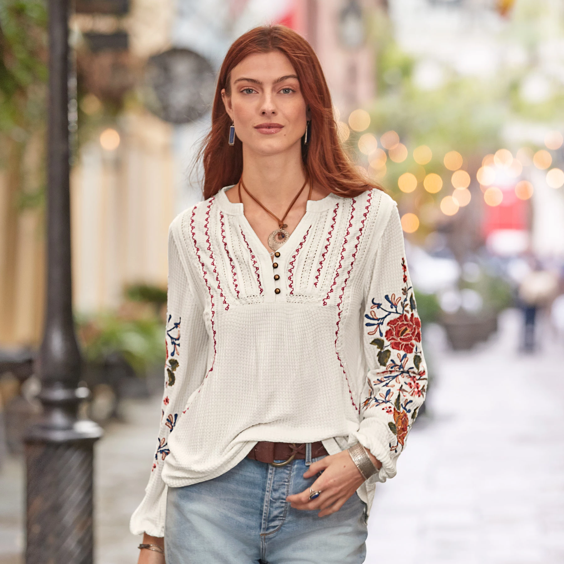 Savage Rose Top, Petite 3 Savage Rose Top, Petite